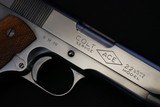 Extremely Desirable 2 Digit Pre-War 1937 Colt Service Ace 22 LR - 1 of 24