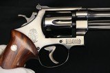 1967 Smith & Wesson 27-2 6.5 inch 3 T's Checkered Top Strap Original Condition Box & Papers - 5 of 25