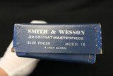 1971 High Condition Smith & Wesson 18-3 22LR 3 T's Combat Masterpiece Orig Box - 25 of 25