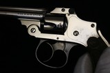 Original Condition Smith & Wesson 32 Safety Hammerless 2nd Model 32 S&W Original Nickel - 8 of 20