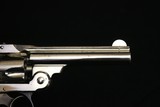Original Condition Smith & Wesson 32 Safety Hammerless 2nd Model 32 S&W Original Nickel - 4 of 20