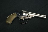 Original Condition Smith & Wesson 32 Safety Hammerless 2nd Model 32 S&W Original Nickel - 1 of 20