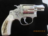 SMITH & WESSON Model 60, 38 Spl, DEEP RELIEF ENGRAVED - 2 of 3