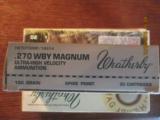 WEATHERBY 270 Weatherby Magnum Ammunition - 3 of 3