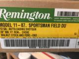 Remington 11-87 Sportsman Field Ducks Unlimited 12ga - 4 of 4