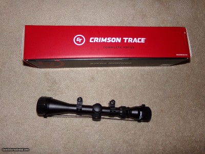 scope sale 3x9x40 with rings