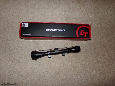 scope sale 3x9x40 with rings - Image 4 of 4