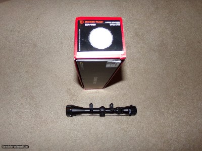 scope sale 3x9x40 with rings - Image 3 of 4