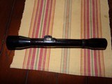 Bushnell Scope Chief
4 X . with rare post crosshair