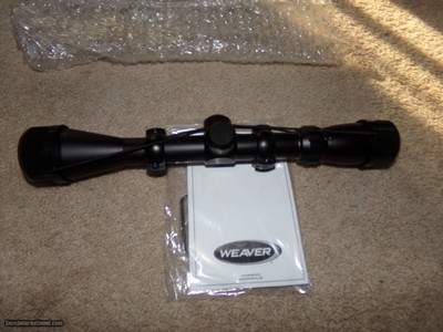 NEW Weaver 3x9x40. Lifetime warranty