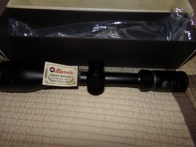 NIB Burris Droptine 4- 14 x42 Warranty