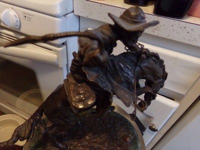 Fred Remington Bronze - Image 1 of 9