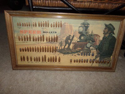 1971 SPEER Bullett Board - Image 1 of 2