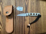 Mike Irie, Barry Woods Co AMK 400 (all Metal knife)