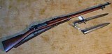 US Springfield Model 1898 Krag with original sling and bayonet - 1 of 15