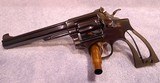Smith & Wesson Model 14 - 6" - 4 screw 1959
2 grips - 95%+ - 4 of 15