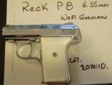 RECK P8
6.35mm. West German -Pearl Grips-Chrome Plated - 1 of 6