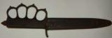 L.F & C 1918-US 1918 WWI Military Trench/Fighting Knife with Scabbard- - 1 of 8