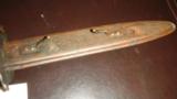 L.F & C 1918-US 1918 WWI Military Trench/Fighting Knife with Scabbard- - 2 of 8