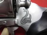 Colt Python Silver Snake Prototype 357 Mag./6" BBL Stainless Factory Letter (LNIB) - 7 of 8