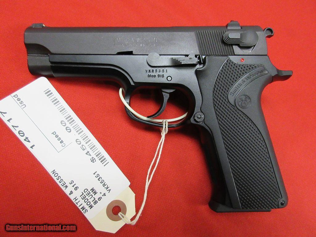 smith and wesson model 915 manual transfer