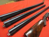 L.C. Smith Crown Grade 3bbl Set 26"/28"/30" with Documentation and Huey Oak & Leather Case w/ Tools - 13 of 15