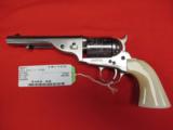 Uberti 1871 Open Top Model Nickel 44 Colt/5 1/2" (USED - 2 of 2