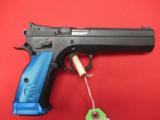 CZ CZ75 TACTICAL SPORT BLUE 9mm 5.23" w/ 3 Magazines- 1 of 4