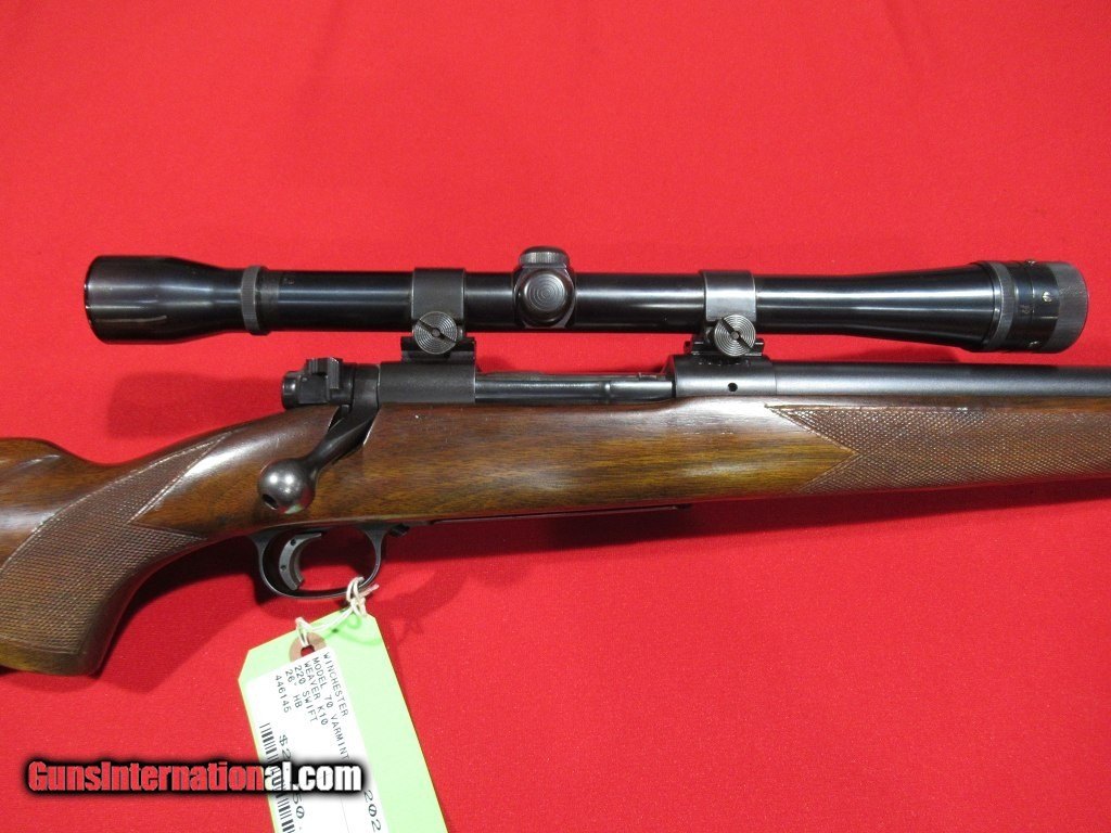 Winchester Model 70 Varmint 220 Swift 26" w/ Weaver K10