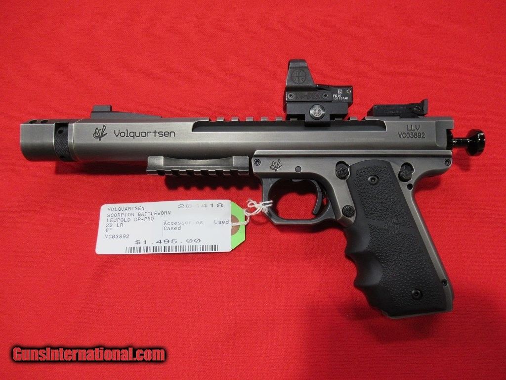 Volquartsen Scorpion 22lr 6 Used The scorpion is the ultimate. volquartsen scorpion 22lr 6 used