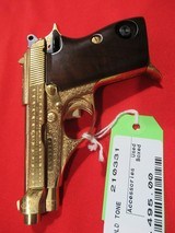 Beretta Model 70S Gold Tone 380acp 3 3/4" - 2 of 2