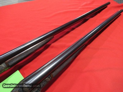 LC Smith Composed Pair of Eagle Grade 12ga/28