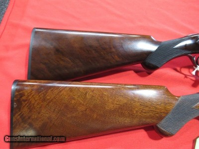LC Smith Composed Pair of Eagle Grade 12ga/28
