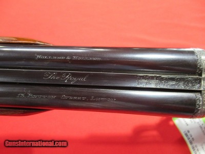 Holland & Holland Royal Sidelock 20ga/27