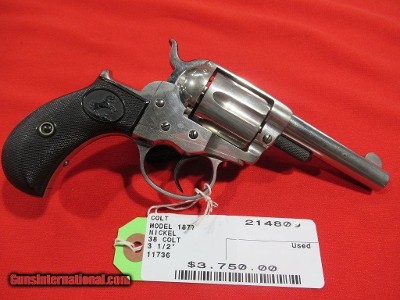Colt 1877 Lightning 38 Colt 3 1/2