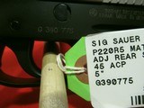 Sig Sauer P220R5 Match Target 45ACP/5