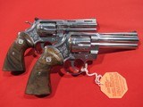 Matched Pair (Consecutive #s) Colt Python 357 Magnum 4.25" Factory "A" Engraved by Adams Jr.
