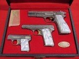 Belgium Browning Renaissance Three Gun Set (USED) - 1 of 7