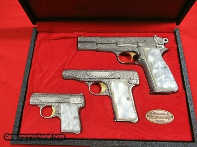 Belgium Browning Renaissance Three Gun Set (USED)
