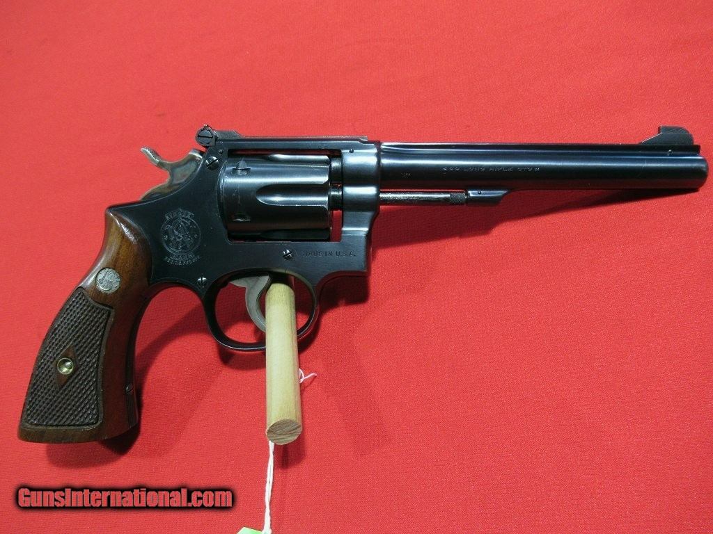 Smith And Wesson K 22 Masterpiece 22lr 6 Used