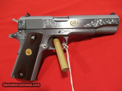 Colt Government Model O1911C-SSZ Custom Shop Engraved 45 ACP (NEW)
