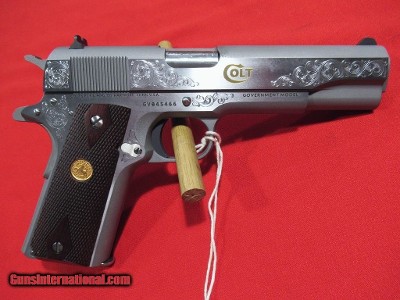 Colt Government Model O1911C-SSZ Custom Shop Engraved 45 ACP (NEW)