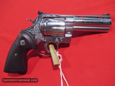 Colt Anaconda Custom Shop B-Coverage Armory Engraved 44 Mag/4.25