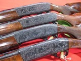 FOUR GUN SET of Remington 1100 F Grades (12/20/28/410) w/ CONSECUTIVE SER. #s - 4 of 14