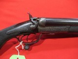 W.J. Jeffery Backaction Hammer Double Rifle 500 Express 3 1/8