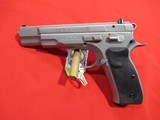 CZ 75B Matte Stainless 9mm/4.5