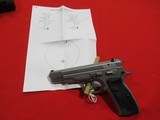 CZ 75B Matte Stainless 9mm/4.5