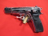 CZ 75B Polished Stainless 9mm/4.5