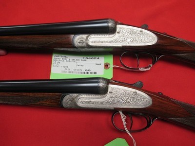 Ugartechea Roundbody Sidelock Pair 12ga/27.5