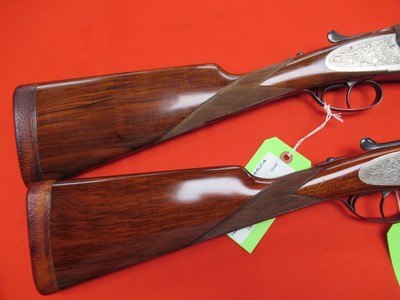 Ugartechea Roundbody Sidelock Pair 12ga/27.5